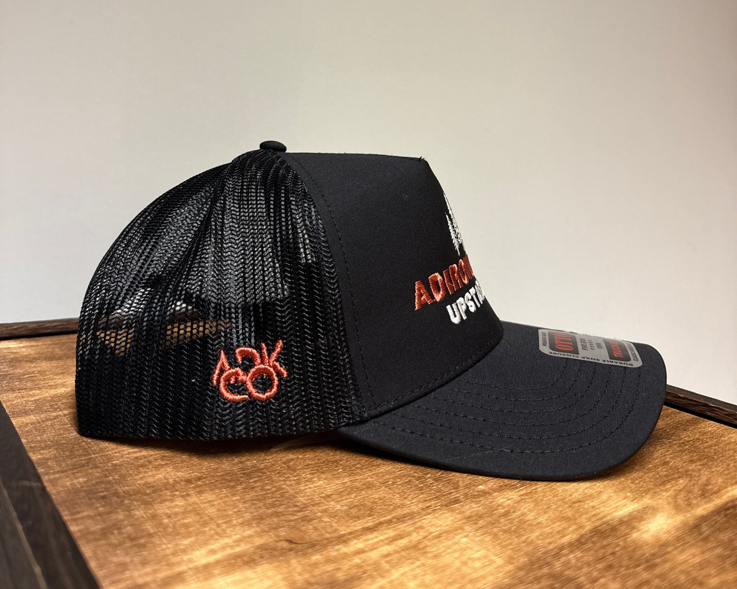 Adirondack Mountains Mesh Backing Trucker Snapback Cap