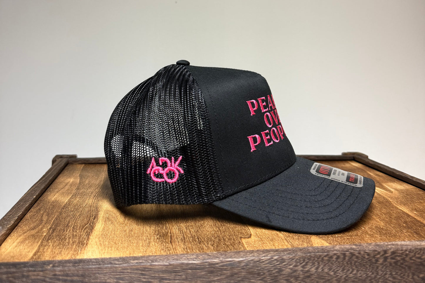 Adirondack Mountains Mesh Backing Trucker Snapback Cap