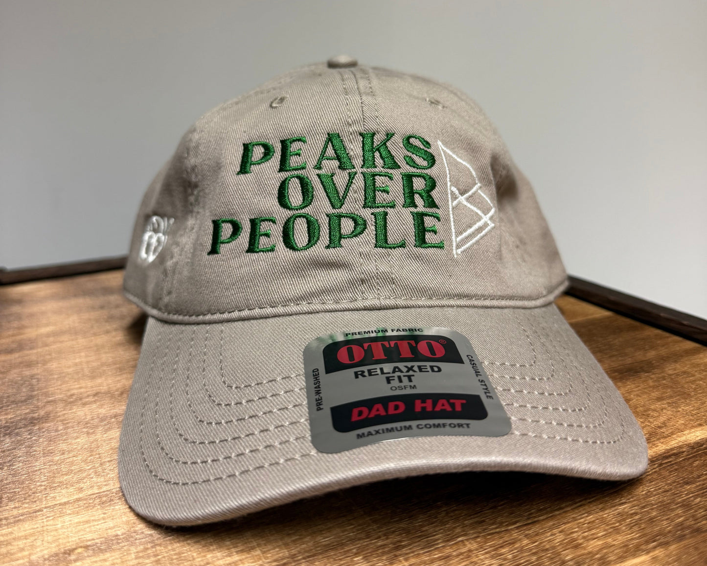 Adirondack Mountains Relaxed Unstructured Dad Hat