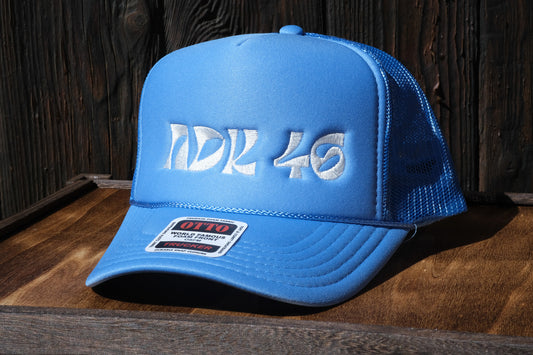 Adirondack Mountains Foam Neon High Crown Golf Style Mesh Snapback Cap