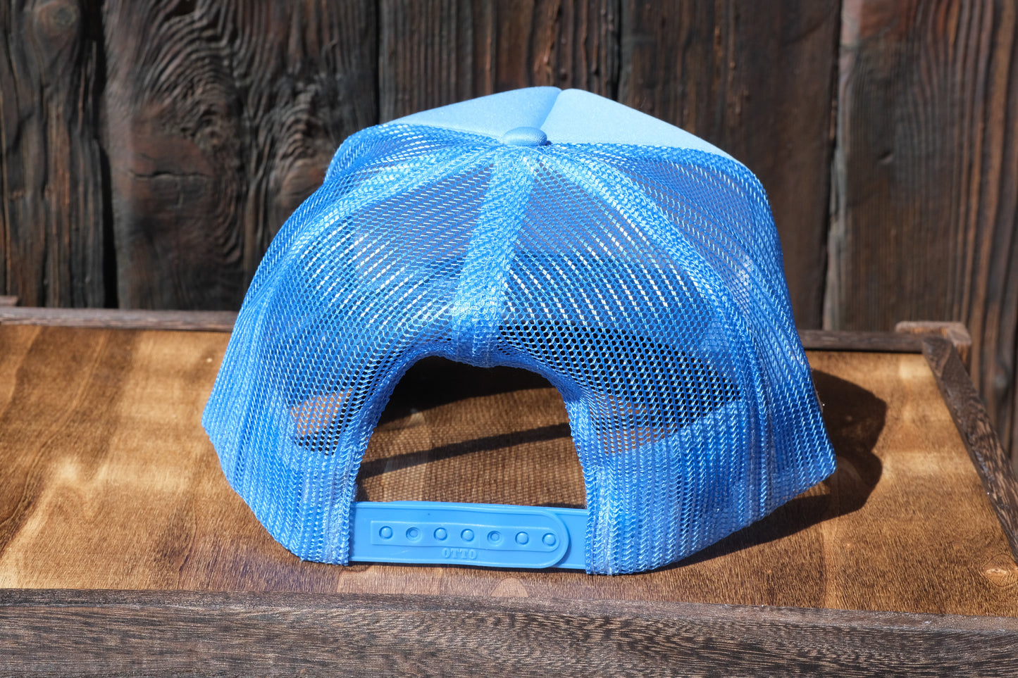 Adirondack Mountains Foam Neon High Crown Golf Style Mesh Snapback Cap