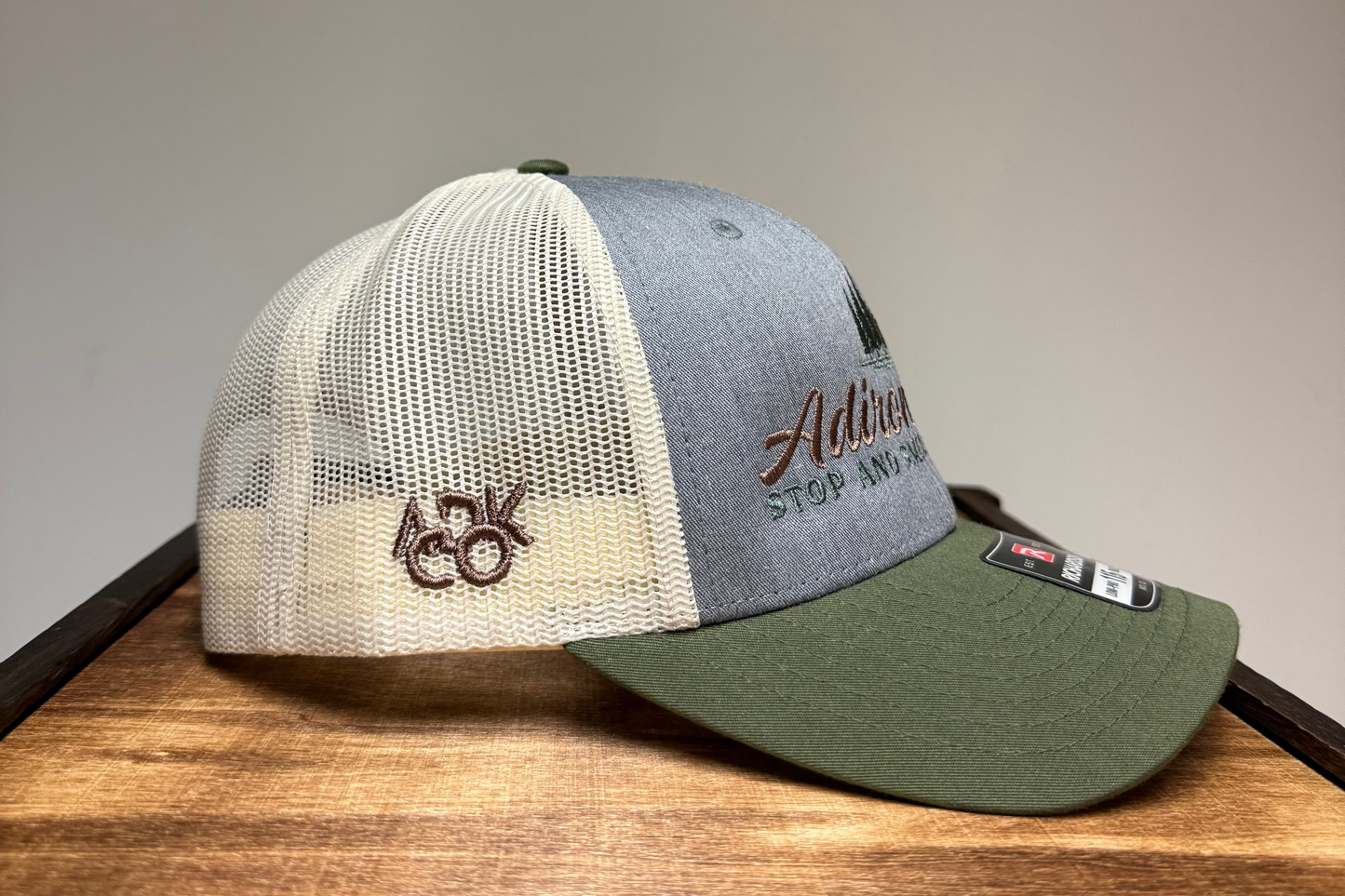 Adirondack Mountains Richardson Mesh Backing Trucker Snapback Cap
