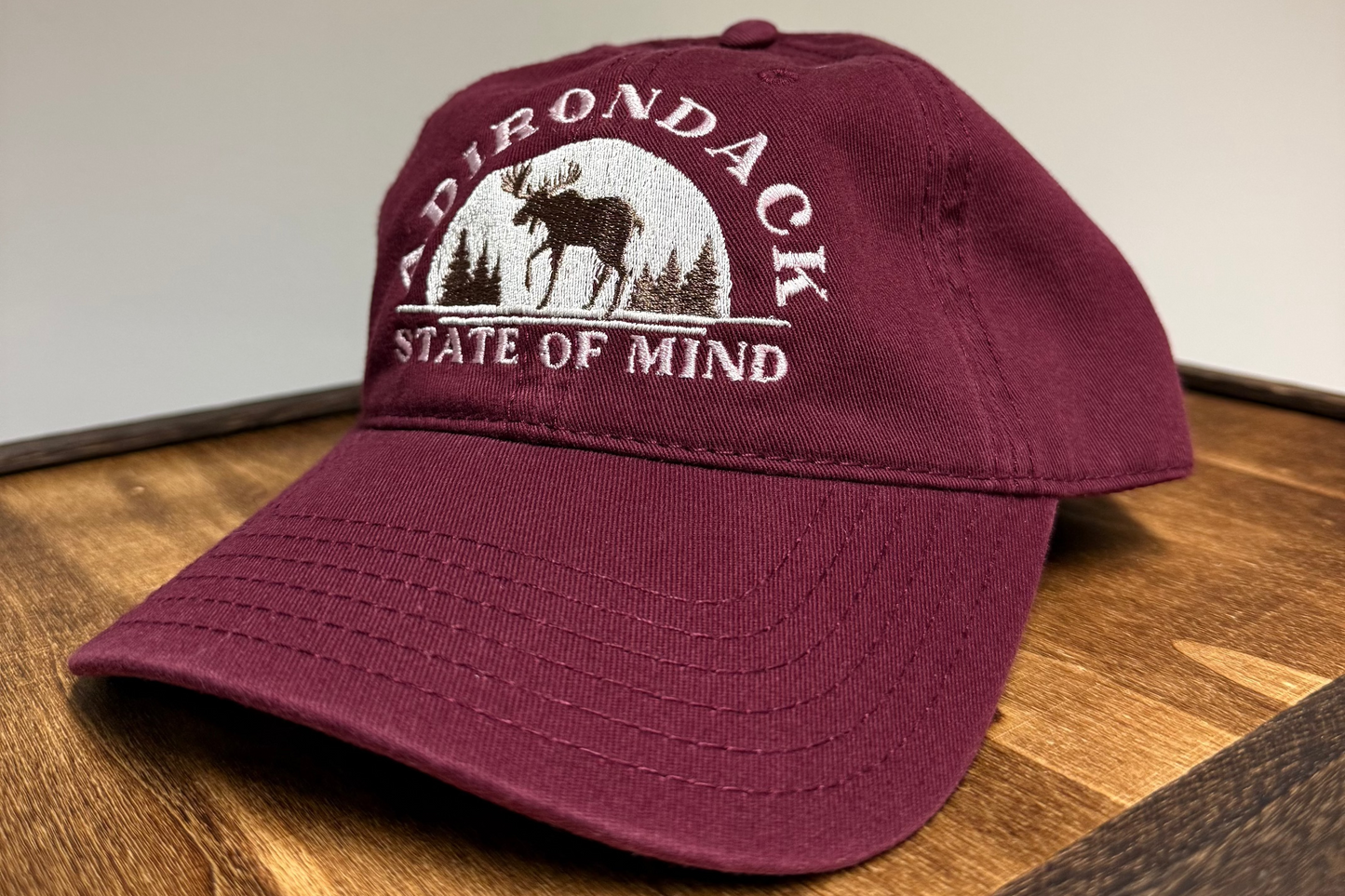 Adirondack Mountains Relaxed Unstructured Dad Hat