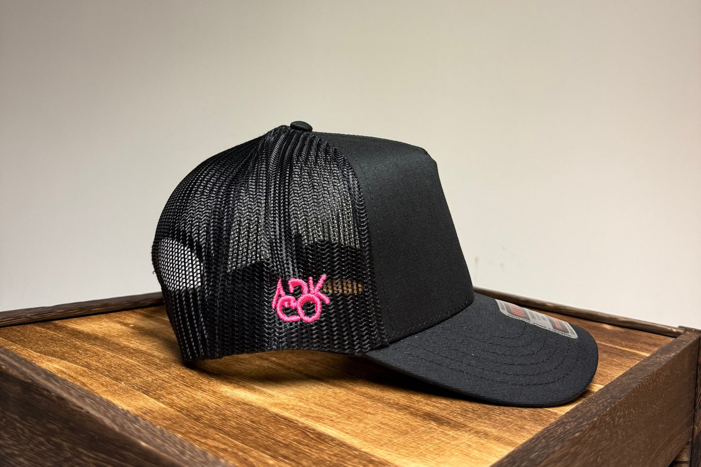 Adirondack Mountains Mesh Backing Trucker Snapback Cap
