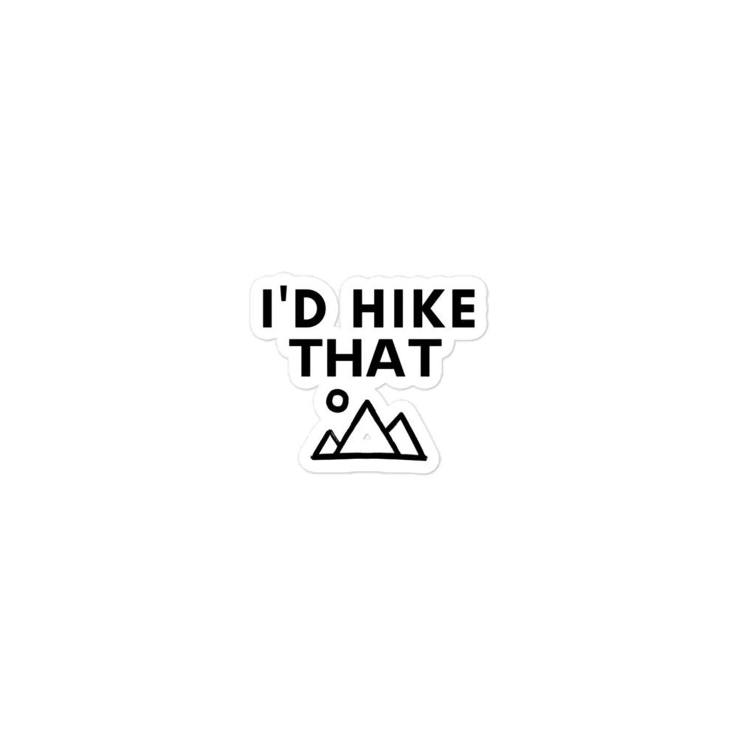 Adirondack Mountain Vinyl Sticker Decal