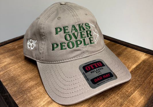 Adirondack Mountains Relaxed Unstructured Dad Hat