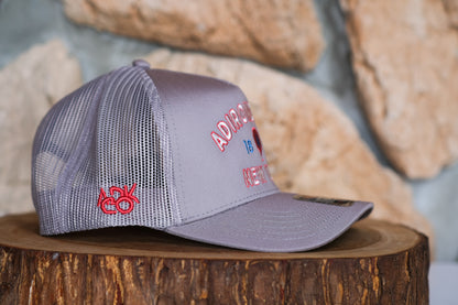 Adirondack Mountains Mesh Backing Trucker Snapback Cap