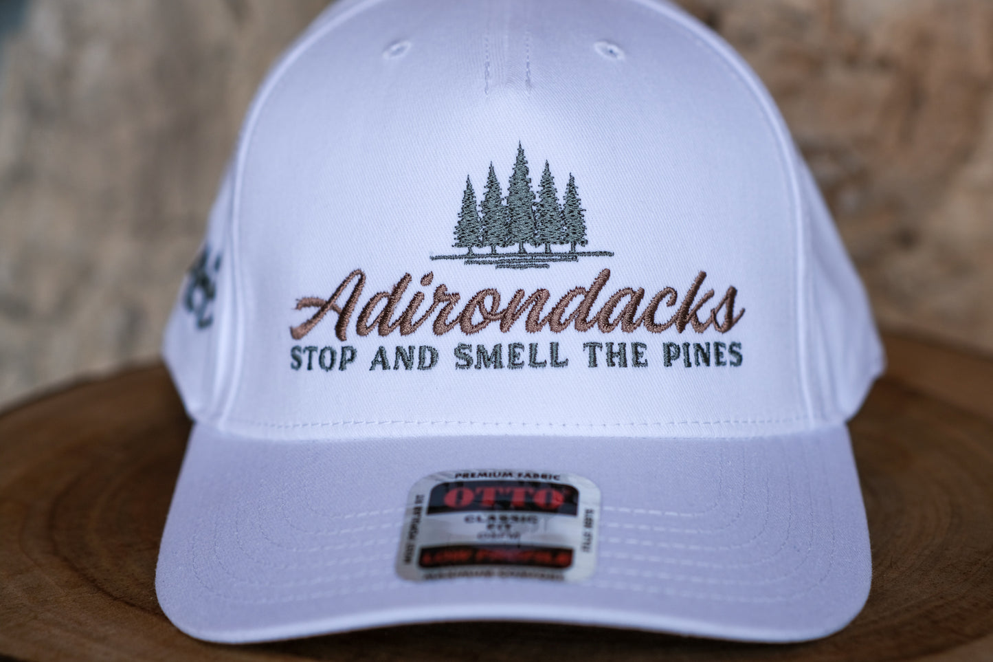 Adirondack Mountains Relaxed Unstructured Dad Hat