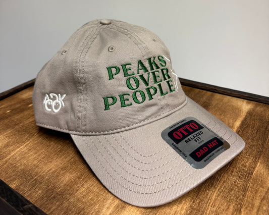 Adirondack Mountains Relaxed Unstructured Dad Hat