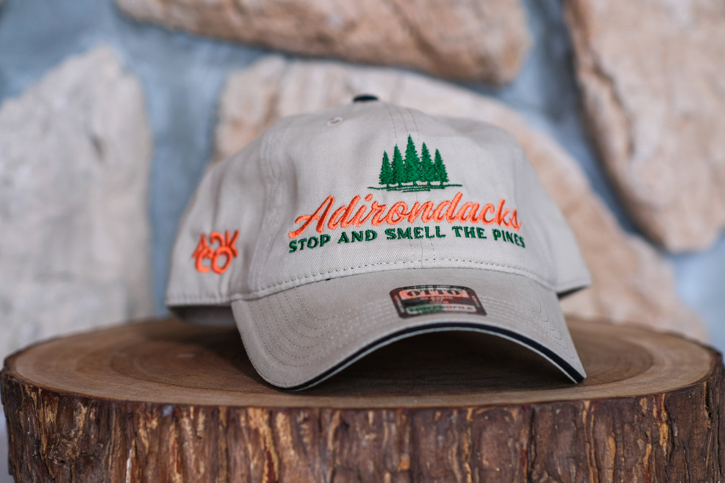 Adirondack Mountains Unstructured Low Profile Hat