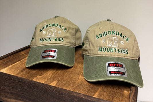 Adirondack Mountains Unstructured Low Profile Hat