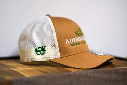 Adirondack Mountains Richardson Mesh Backing Trucker Snapback Cap