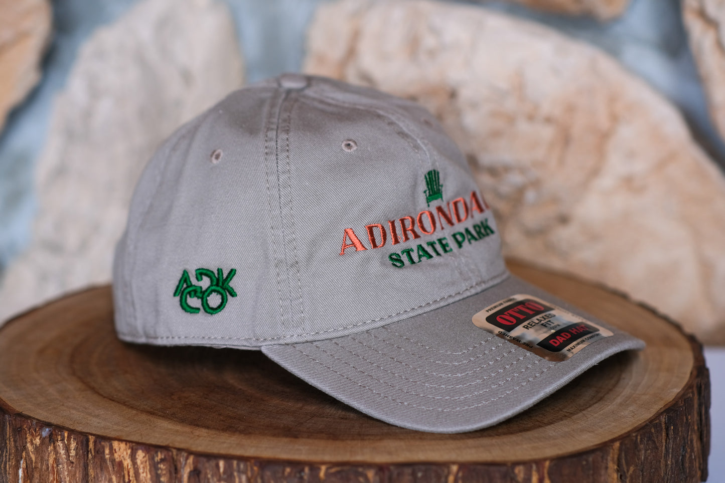 Adirondack Mountains Relaxed Unstructured Dad Hat