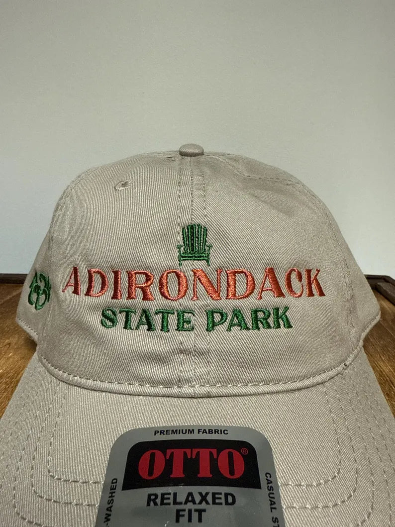 Adirondack Mountains Relaxed Unstructured Dad Hat