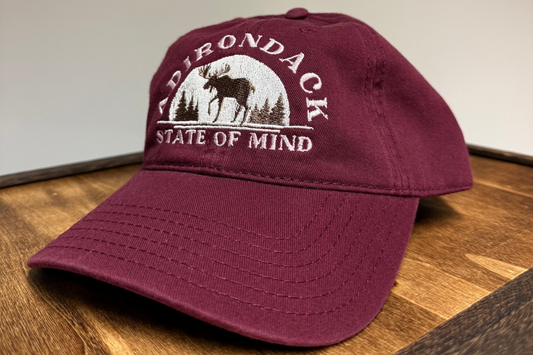 Adirondack Mountains Relaxed Unstructured Dad Hat