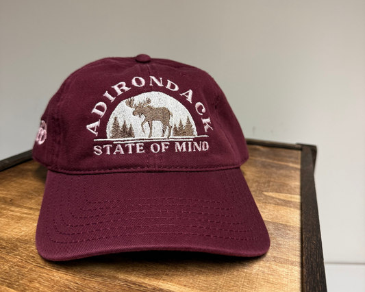 Adirondack Mountains Relaxed Unstructured Dad Hat