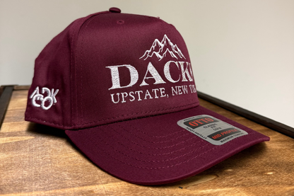 Adirondack Mountains Vintage Style Trucker Snapback Cap