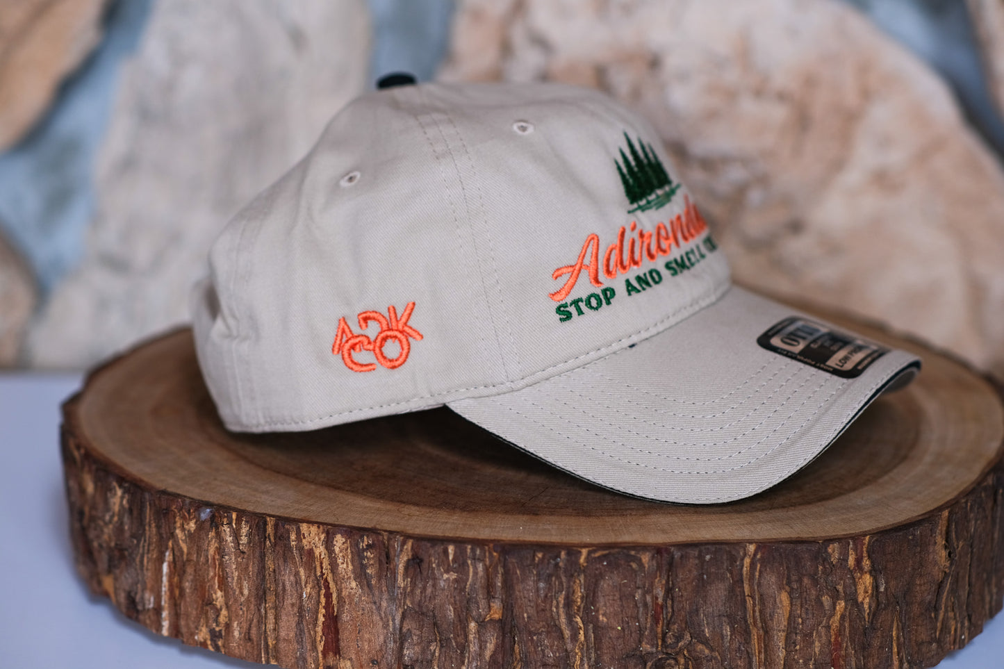 Adirondack Mountains Unstructured Low Profile Hat