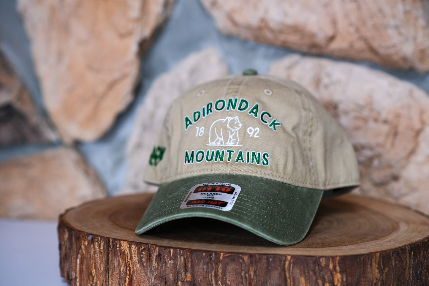Adirondack Mountains Unstructured Low Profile Hat