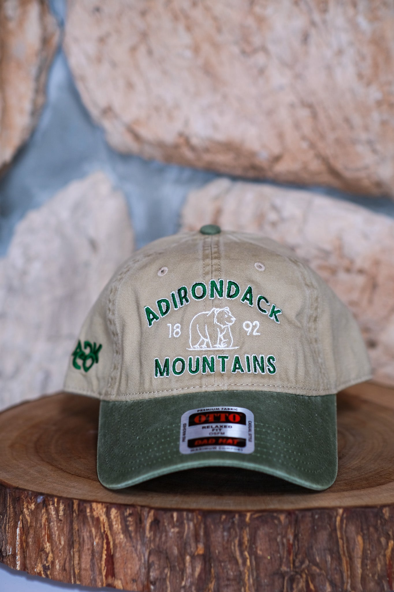 Adirondack Mountains Unstructured Low Profile Hat