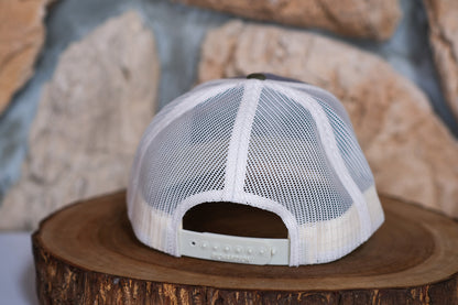 Adirondack Mountains Richardson Mesh Backing Trucker Snapback Cap