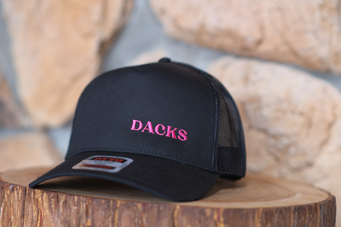 Adirondack Mountains Mesh Backing Trucker Snapback Cap