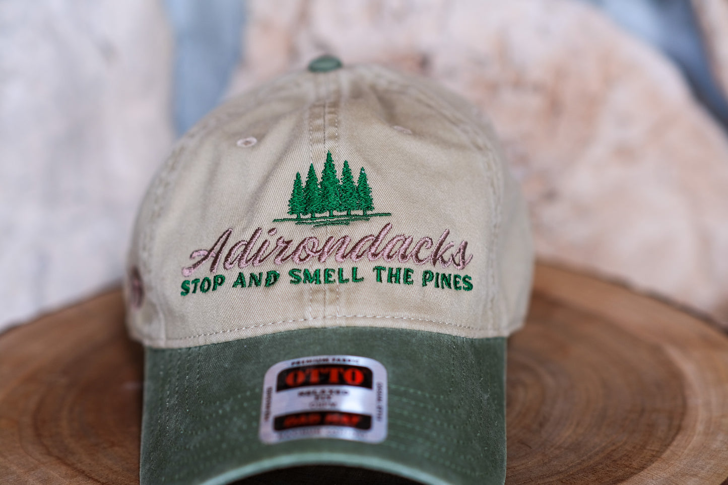 Adirondack Mountains Unstructured Low Profile Hat