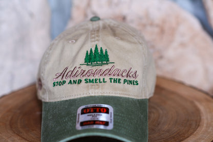 Adirondack Mountains Unstructured Low Profile Hat