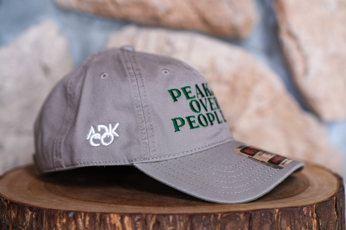 Adirondack Mountains Relaxed Unstructured Dad Hat
