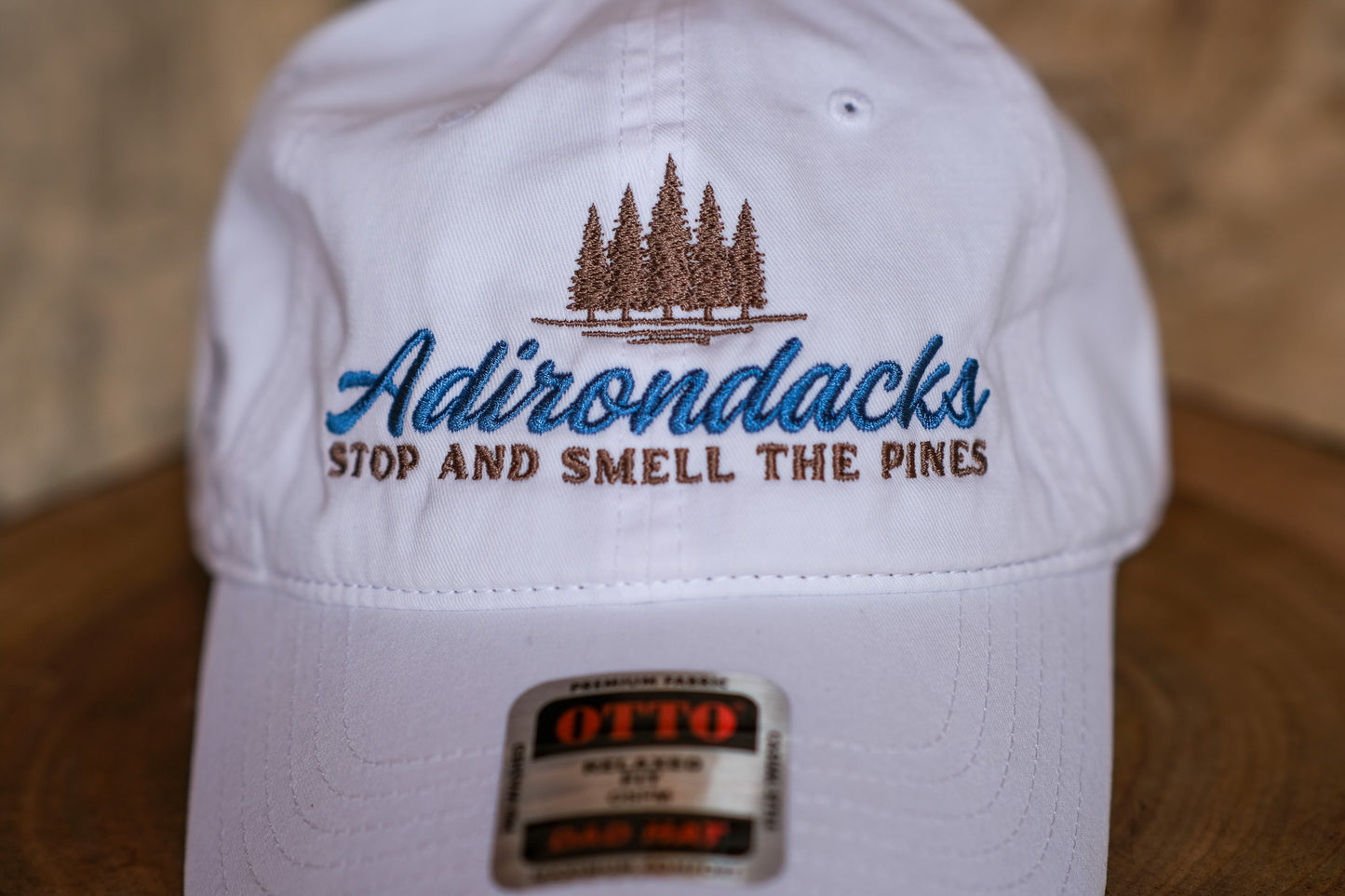 Adirondack Mountains Unstructured Low Profile Hat
