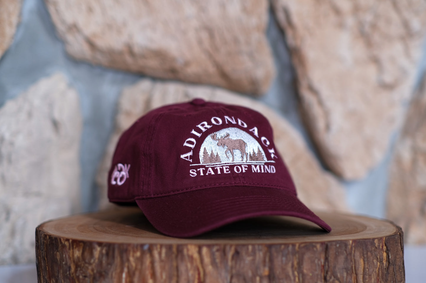 Adirondack Mountains Relaxed Unstructured Dad Hat