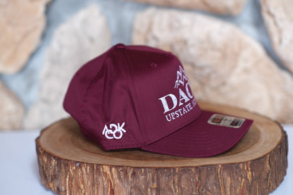 Adirondack Mountains Vintage Style Trucker Snapback Cap