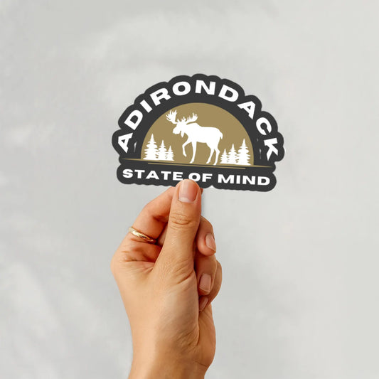 Adirondack Mountain Vinyl Sticker Decal