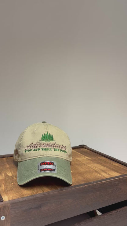 Adirondack Mountains Unstructured Low Profile Hat