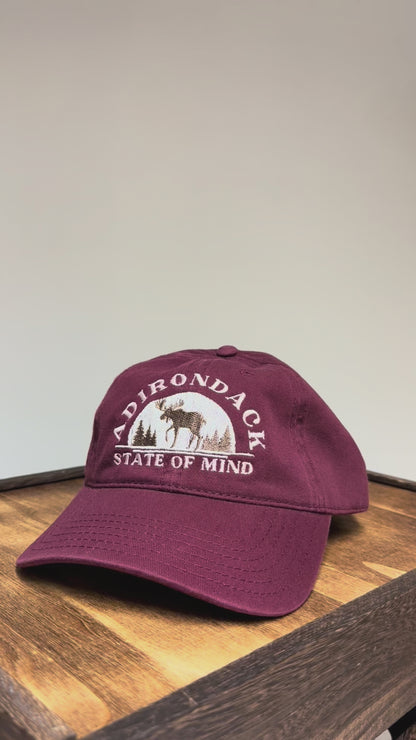 Adirondack Mountains Relaxed Unstructured Dad Hat