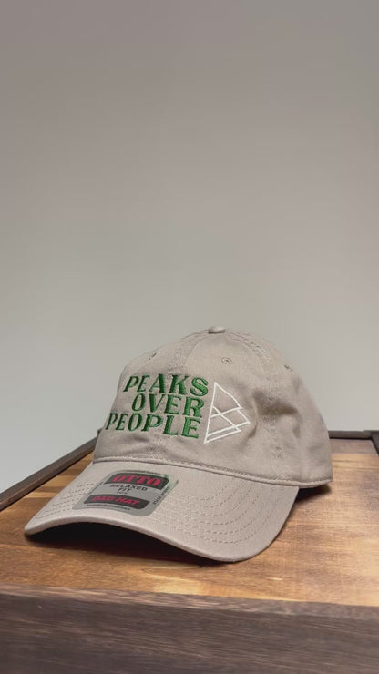 Adirondack Mountains Relaxed Unstructured Dad Hat