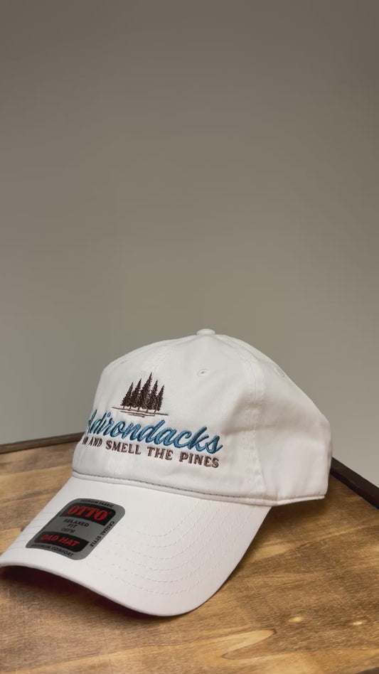 Adirondack Mountains Unstructured Low Profile Hat
